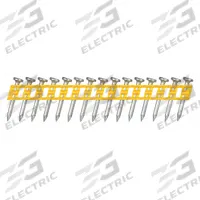 DEWALT Concrete Nails,1" L,Zinc Plated,PK1000: Concrete Nails, Flat, Smooth, Steel, Strip, 1,000 PK (MPN DCN890100). Key specifications — Point Type: Diamond; Brand: DEWALT.