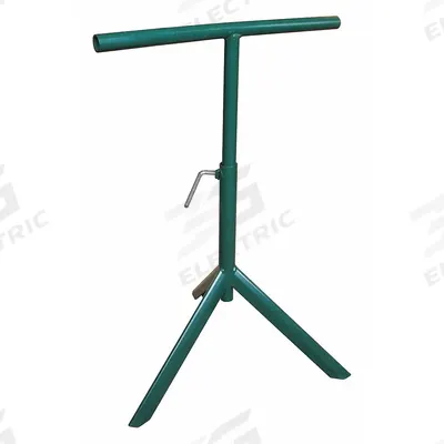 APPROVED VENDOR Conveyor Support Stand: For 13 in Between Frame Wd, 25 in Min. Ht - Temporary Tripod Conveyor Support Stands
