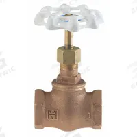 MILWAUKEE VALVE Globe Valve: For Gas/Oil/Water Media, Bronze, Z-Body, 3/4 in Pipe Size, FNPT x FNPT (MPN UP502-3/4"). Key specifications — Brand: MILWAUKEE VALVE; Stem: Rising.