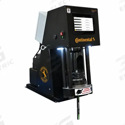 CONTINENTAL Hose Crimping Machine: 2 in Max, Corded, 220V, Bench Mount, 160 ton Force - Continental Hydraulic Hose Crimping Machines