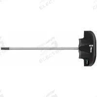 WERA Torx Key: 2 Tips, Torx, Std End, T25 Tip Size, Short, Alloy Steel, Chrome, 4 in Long Arm Lg (MPN 05023375001). Key specifications — attr1205415: WERA; attr1205419: Chrome.