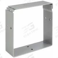 WIEGMANN Wireway Connector: 4 in Wd, 4 in Ht, 16 ga Gauge, 1, Without Knockouts, Steel (MPN C0404). Key specifications — Brand: WIEGMANN; Finish: ANSI 61 Polyester Powder; With/Without Knockouts - Broad: No.