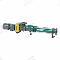 NETZSCH Motor-Drive Progressive Cavity Pump: Gearmotor/Speed Reducer, Stainless Steel, Viton, Ball (MPN QS000063). Key specifications — Brand: NETZSCH.