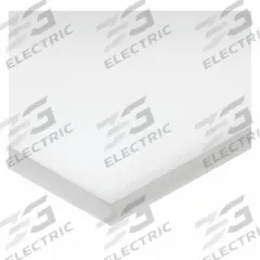 UHMW Polyethylene Bar: 1.25 in Thick, 2.5 in x 4 ft, Opaque, White, 4,400 psi Tensile Strength (MPN BULK-PS-UHMW-844). Key specifications — Impact Strength: 16.0 ft-lb/in; Backing Type: No Backing; Clarity: Opaque.