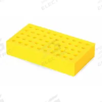 Tube Rack: Foam, Yellow, (50) Tubes (MPN 30400240). Key specifications — Material: Foam; Color: Yellow; Product Type: Test Tube Rack; Total Holding Capacity: (50) Tubes; Brand: OHAUS.