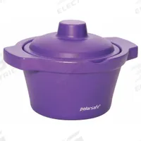 Ice Bucket with Lid: 2.5 L Capacity, Round, Ethylene Vinyl Acetate, Purple, 8 in Overall Ht (MPN 04393-93). Key specifications — Color: Purple; Material: Ethylene Vinyl Acetate; Brand: COLE PARMER; Product Type: Ice Bucket with Lid; Shape: Round.