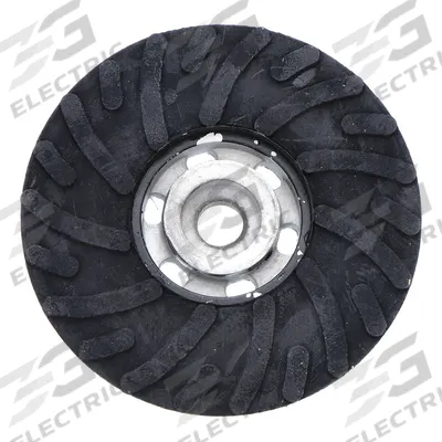 NORTON Fiber Disc Backup Pad: 5 in Dia, 5/8"-11 Threaded Hole - Air-Cooled Fiber Disc Backing Pads
