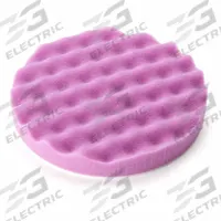 3M Polishing Pad: Pad, Hook-and-Loop, Foam, 6 in Outside Dia, Purple, 2,000 RPM Max Speed, Waffle (MPN 33042). Key specifications — Texture: Waffle; Material: Foam; Product Type: Pad; Compatible Tool Type: Polishers; Color: Purple; Compatible Surface Material: Paint; Features: Tapered Edge Protects Backing Pad Edge, Reduces Damage to Finish; Brand: 3M.