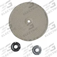 APPROVED VENDOR Buffing Wheel: Cotton, Spiral Sewn, 6 in Dia, 3/8 in Thick (MPN 12U083). Key specifications — Brand: APPROVED VENDOR.