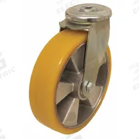 APPROVED VENDOR Bolt-Hole Caster: Swivel, No Brake, Polyurethane, 8 in Wheel Dia., 2 in Wheel Wd (MPN LER-ALTH 200K). Key specifications — attr1111490: APPROVED VENDOR; attr1176865: Swivel.