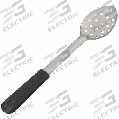 CRESTWARE Basting Spoon: 13 in Overall Lg, Silver - Serving Spoons
