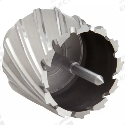 SLUGGER BY FEIN Annular Cutter: 2 in Cutter Dia, 1 in Max Cutting Dp, Pilot Pin Included - High-Speed Steel Annular Cutters for General Cutting