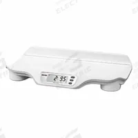 RICE LAKE WEIGHING SYSTEMS Veterinarian Scale: Digital, lb/oz, 22 1/2 in Weighing Surface Wd (MPN 204394). Key specifications — attr1359978: RICE LAKE WEIGHING SYSTEMS; attr1359988: oz; attr1359990: cULus; attr1411948: Not IP Rated; attr1411950: Integrated; attr1359996: (4) AA Batteries; attr1411941: .5 oz/10 g.