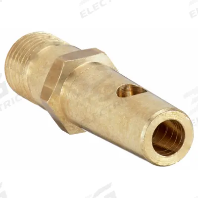 BRECO Air Gun Nozzle: For BG25/BG45, Brass, 1 1/4 in Extension Lg - Breco Air Gun Nozzles