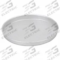 CHICAGO METALLIC Round Cake Pan: Round Cake Pan Pan, Aluminized Steel, Uncoated, 14 in Overall Dia (MPN 41400). Key specifications — Bead Closure: Closed Bead; Coating: Uncoated; Pan Style: Round Cake Pan; Perforation: Solid; Brand: CHICAGO METALLIC; Color: Silver; Material: Aluminized Steel; NSF Certified: No.