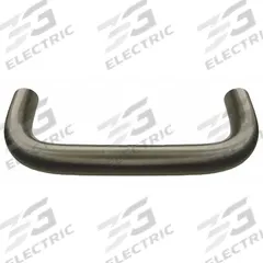 MONROE PMP Pull Handle: Threaded Holes, Stainless Steel, Silver, 1/4"-20 Screw Size, 1 in (MPN AN-0755). Key specifications — Brand: MONROE PMP; Projection Type: Non-Recessed; Material: Stainless Steel; Finish: Dull; Color: Silver; Folding Type: Fixed; Mounting Type: Threaded Holes; Screw Size: 1/4"-20.