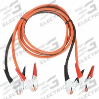 WESTWARD Booster Cable: Crimped, 1 AWG, Spring Clamp Grip, 12 ft Cable Lg, Black/Orange (MPN 5RXF9). Key specifications — Cable Connection Type: Crimped; Cable Wire Gauge: 1 AWG; Jaw Type: Spring Clamp Grip; Cable Jacket Color: Black; Brand: WESTWARD.