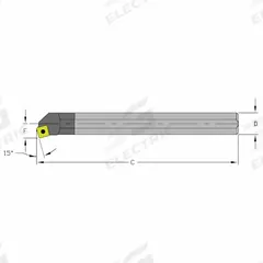 ULTRA-DEX USA Indexable Boring Bar: E10S SSKCR3 (MPN 920-000-288). Key specifications — attr257292: E10S SSKCR3.