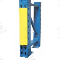 STEEL KING Pallet Rack Guard: Snap-On, On Upright, 3 in x 1 1/2 in x 12 in, Steel, Yellow (MPN SP3L1012YW). Key specifications — Brand: STEEL KING; Mounting Location: On Upright; Includes: Safety Clip; Color: Yellow; Material: Steel.