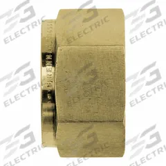 BRENNAN INDUSTRIES Compression Fitting Nut: 1 in OD Size, Compression, Brass (MPN N0318-16-B). Key specifications — Compatible Fitting Brands: Swagelok; Brand: BRENNAN INDUSTRIES; Series: N0318.