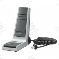 ICOM Desktop Microphone: Fits Icom, 12 in Cord, Push To Talk, Pre-Amplified, SM26. Key specifications — Compatible Radio Series: F5022; Color: Gray; Radio Connector Type: Modular Connector; Brand: ICOM; Manufacturer Part Number: SM26; Push To Talk: Yes.