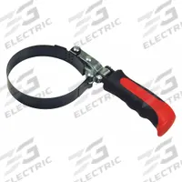 WESTWARD Oil Filter Wrench: Plastic/Rubber, Spring Steel Strap, 1 in Strap Wd (MPN 45JW49). Key specifications — Brand: WESTWARD; Strap Material: Spring Steel; Product Type: Oil Filter Wrench Strap; Material: Plastic.