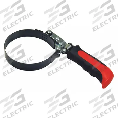 WESTWARD Oil Filter Wrench: Plastic/Rubber, Spring Steel Strap - Oil Filter Strap Wrenches