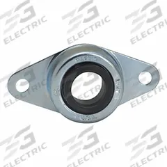 TIMKEN Flange Mount Bearing: Radial Ball, 5/8 in Bore, Steel, Eccentric Collar, 4 1/2 in Lg, Rhombus (MPN LFST 5/8). Key specifications — Bore Type: Cylindrical; Brand: TIMKEN; Lubricant Material: NLGI 2 Lithium Complex Grease; Mounting Bolt Size: 3/8 in; Split Housing: Not Split; System of Measurement: Inch.