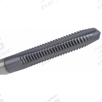 CHICAGO-LATROBE Straight Flute Hand Tap: 1/4"-20 UNC, H3 / 2B, 3 Flute, Plug Chamfer (MPN 173145) - General Purpose Hand Taps