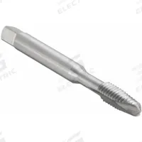 CLEVELAND Spiral Point Tap: #8-32 UNC, H3 / 2B, 2 Flute, Plug Chamfer, High Speed Steel (MPN C57361)