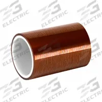 3M Electrical Tape: 4 in Wd, 36 yd Lg, 3 mil Thick, Polyimide Film, Acrylic, Amber, 1205. Key specifications — Series: 1205.