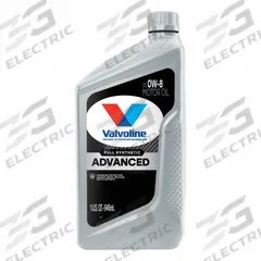 VALVOLINE Engine Oil: Synthetic, Not Biodegradable, 1 qt Size, Bottle, 0W-8, Advanced Full Synthetic (MPN 907226). Key specifications — SAE Grade: 0W-8; Brand: VALVOLINE; Biodegradable: Not Biodegradable; Compatible Engine Type: Gasoline Engines; Compatible Vehicle Type: Light Duty Trucks; Oil Series: Advanced Full Synthetic; Dexos Rating: Not Rated.