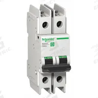 SCHNEIDER ELECTRIC IEC Miniature Circuit Breaker: 4 A Amps, 14kA at 120/240V AC, Screw Clamp, C60BP (MPN M9F43204). Key specifications — attr195863: Not Rated; attr211132: SCHNEIDER; attr195864: 14kA at 120/240V AC; attr195865: Screw Clamp; attr195867: 240/277/480V AC.