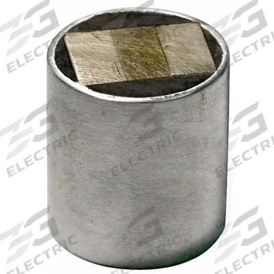 MAG-MATE Rare Earth Magnet: Neodymium, 2 in Outside Dia, 3/8-16" Tap Size, 2.437 in Thick - Cylindrical Rare Earth Magnets
