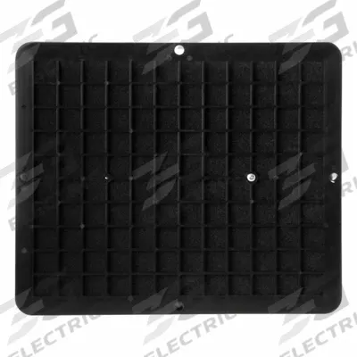 FLEETGUARD Air Filter: Panel, Cabin Air Filter, Rectangular, 12 9/16 in Overall Lg - Panel Cabin Air Filters