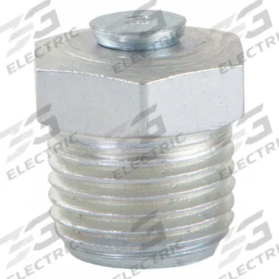 WESTWARD Grease Fitting: 1/8"-27, PTF, Basic Grease Fitting Design, Steel, 1/2 in Overall Ht - Pressure-Relief Breather Vents