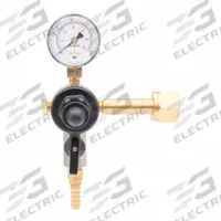 HARRIS Beverage Gas Regulator: For Beer Beverage, For Carbon Dioxide Gas, 1 Regulators, 1 Outlets (MPN 3005231). Key specifications — attr1099317: Carbon Dioxide; attr1099319: CGA 320; attr1099324: 5/16 in Barb; attr1134051: HARRIS; attr1134054: Primary Gas Regulator.