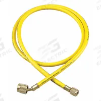 YELLOW JACKET Hose: 6 ft Lg, 45° Angle, Yellow, Rubber, Single Hose (MPN 22006). Key specifications — Brand: YELLOW JACKET.