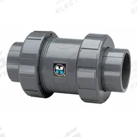 HAYWARD Check Valve: Ball, Inline Valve Body, CPVC, 3 in Pipe Size, FNPT x FNPT, For Water Media (MPN TC2300TE). Key specifications — Ball Material: CPVC; Brand: HAYWARD.