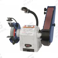 DAYTON Belt and Disc Sander: For Metal/Wood, 115 V, Single-Phase, 1/4 hp, 2 in x 27 in Belt, Fixed (MPN 49H006). Key specifications — attr564072: Single-Phase; attr650959: Wood; attr564036: DAYTON.