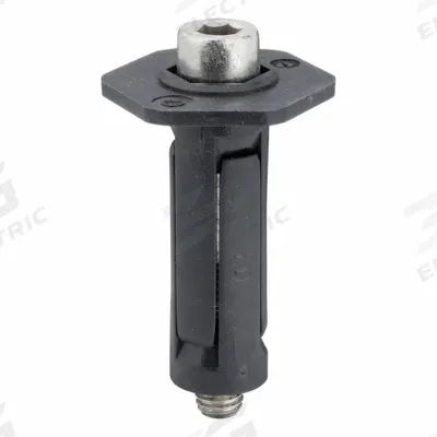 APPROVED VENDOR Bolt-Hole Caster Expanding Mounting Stem: 2 1/2 in Stem Lg, Stainless Steel - Bolt-Hole Caster Expanding Mounting Stems for Round Tubing
