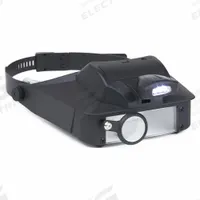 CARSON Head-Worn Magnifier: 2X to 6X, 2.0 in Focal Distance, 26 mm/88 mm Lens Dia (MPN LV-10). Key specifications — attr1183285: 2.0 in; attr1183286: 26 mm; attr1183296: CARSON; attr1183291: Head Visor Magnifier.