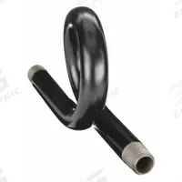 APPROVED VENDOR Pressure Gauge Siphon: Steel, 1/2 in NPT, 8 1/4 in Lg, 180° Coil, 2000 psi at 1000°F (MPN 5TUL4). Key specifications — Brand: APPROVED VENDOR; Material: Steel; Maximum Internal Pressure: 2000 psi at 1000°F.