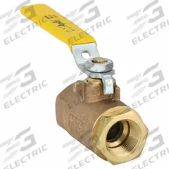 APOLLO Manual Two-Way Ball Valve: 3/4 in, Bronze, Straight, FNPT x FNPT, 600 psi Max. Pressure (CWP) (MPN 7010401). Key specifications — Brand: APOLLO; Handle: Lever.