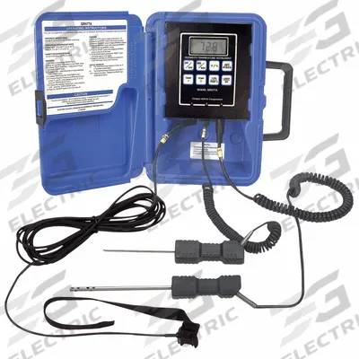 COOPER ATKINS Temperature/Humidity Tester: -40°F to 300°F - Thermistor Meters without Data Output