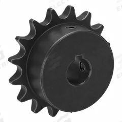 TRITAN Sprocket: 40, For 1/2 in Chain Pitch, 5/8 in Bore Dia, 16 Teeth, 2.563 in Pitch Dia, Steel (MPN 40BS16H X 5/8). Key specifications — Brand: TRITAN.