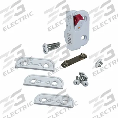 VISION Window Opening Control Device: Straight, 1 11/16 in Lg, 1 in Wd, Right-Hand - Window Opening Control Devices