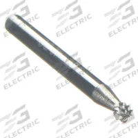 APPROVED VENDOR Carbide Bur: Ball, SD-53, Double Cut, 3/16" Head, 1/8" Shank (MPN 19D853). Key specifications — Trade Number: SD-53; Brand: APPROVED VENDOR.