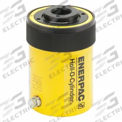 ENERPAC Hollow Plunger Cylinder: 23,500 lb Nominal Capacity, 2 in Nominal Stroke Lg, Single Acting (MPN RWH202). Key specifications — attr98898: ENERPAC; attr1099387: 1.06 in.