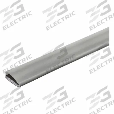 LORIENT Fire and Smoke Seal: Bulb, Self-Adhesive Mounting, Std, Elastomeric/Graphite/PVC - Fire & Smoke Perimeter Door Seals & Gaskets